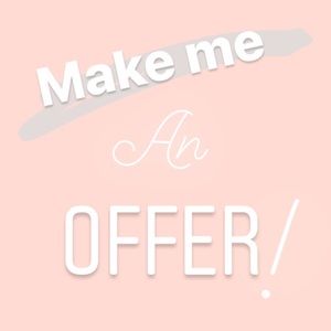WE ACCEPT REASONABLE OFFERS! ⭐️
